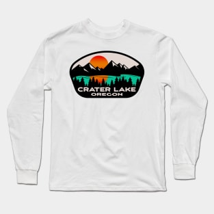 Crater Lake Oregon National Park Long Sleeve T-Shirt